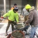 2) Local 592 plasterers and cement masons making the reef balls